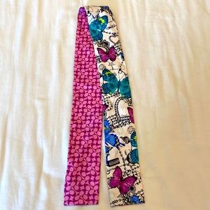 Coach butterfly and monogram scarf